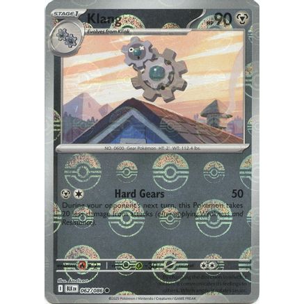 Klang (Poke Ball Pattern) 62 - SV Black Bolt Holofoil