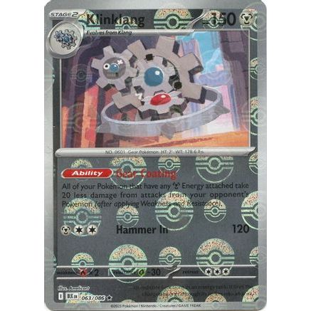 Klinklang (Poke Ball Pattern) 63 - SV Black Bolt Holofoil