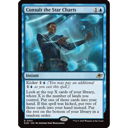 Consult the Star Charts (EOE-051) - Edge of Eternities Foil