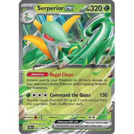 Serperior ex 3 - SV Black Bolt Holofoil