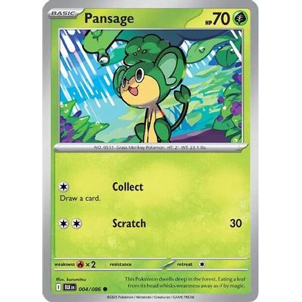 Pansage 4 - SV Black Bolt