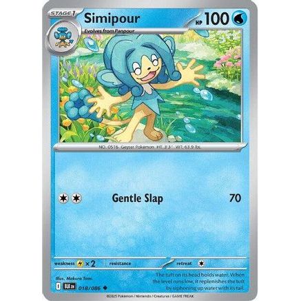Simipour 18 - SV Black Bolt Reverse Holofoil