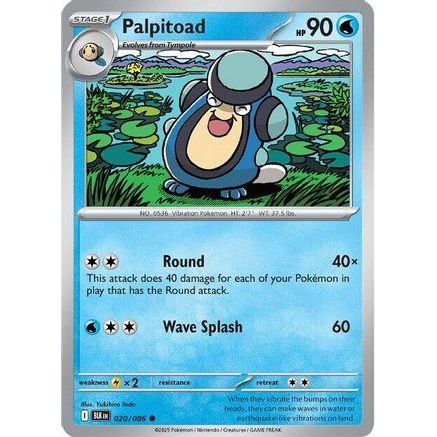 Palpitoad 20 - SV Black Bolt