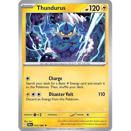 Thundurus 33 - SV Black Bolt Reverse Holofoil