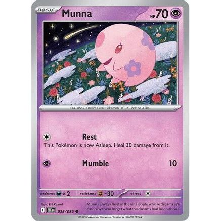 Munna 35 - SV Black Bolt Reverse Holofoil