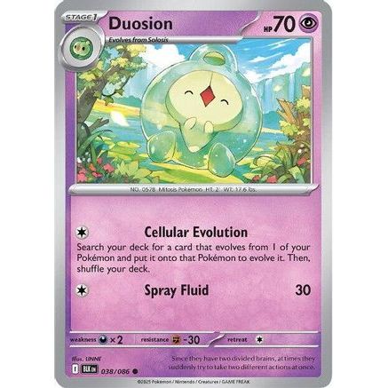 Duosion 38 - SV Black Bolt Reverse Holofoil