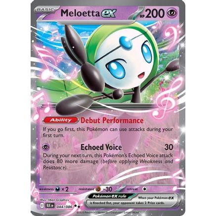 Meloetta ex 44 - SV Black Bolt Holofoil