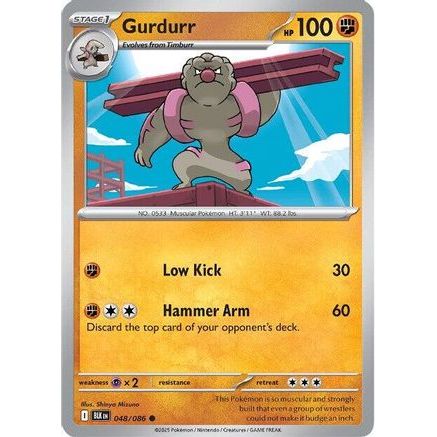 Gurdurr 48 - SV Black Bolt Reverse Holofoil