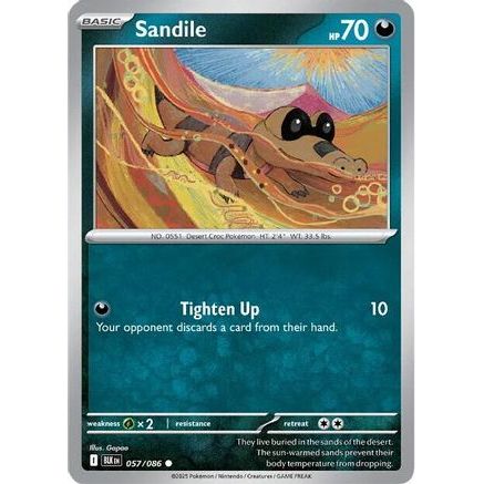 Sandile 57 - SV Black Bolt Reverse Holofoil