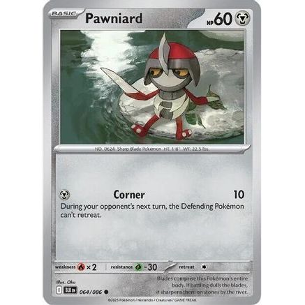 Pawniard 64 - SV Black Bolt Reverse Holofoil