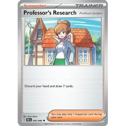 Professor's Research 85 - SV Black Bolt Reverse Holofoil