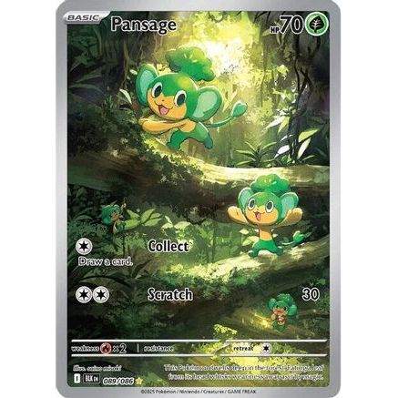 Pansage - 089/086 89 - SV Black Bolt Holofoil