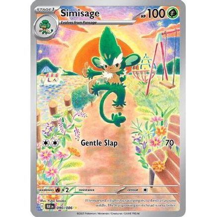 Simisage - 090/086 90 - SV Black Bolt Holofoil