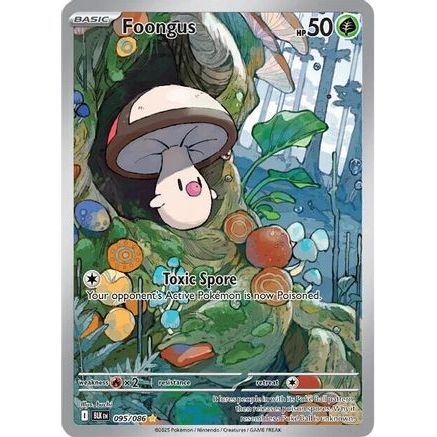 Foongus - 095/086 95 - SV Black Bolt Holofoil