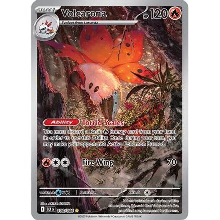 Volcarona - 100/086 100 - SV Black Bolt Holofoil