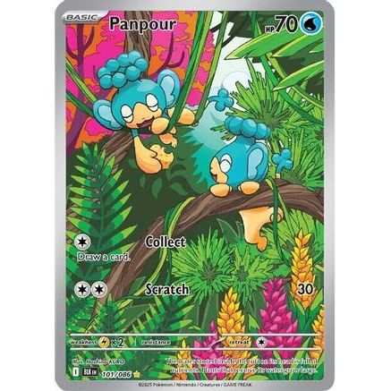 Panpour - 101/086 101 - SV Black Bolt Holofoil