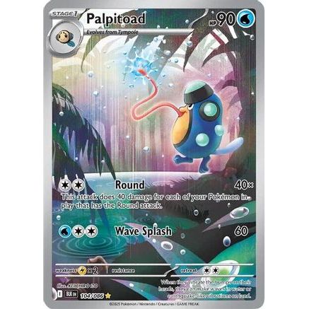 Palpitoad - 104/086 104 - SV Black Bolt Holofoil
