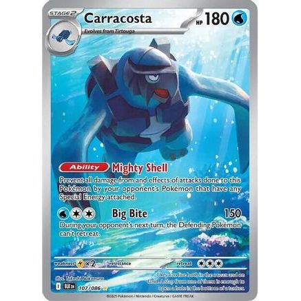 Carracosta - 107/086 107 - SV Black Bolt Holofoil
