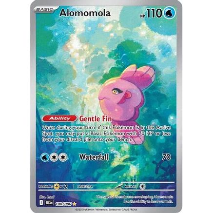 Alomomola - 108/086 108 - SV Black Bolt Holofoil