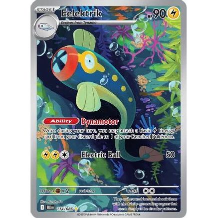 Eelektrik - 114/086 114 - SV Black Bolt Holofoil