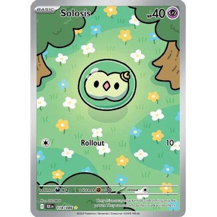 Solosis - 118/086 118 - SV Black Bolt Holofoil
