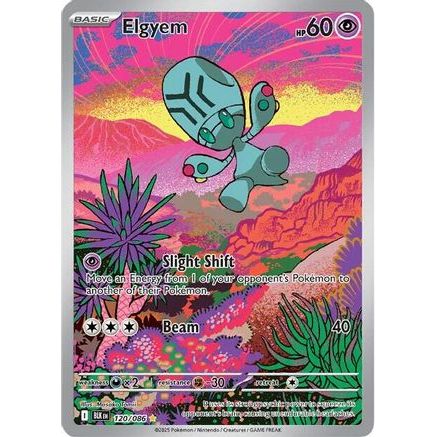 Elgyem - 120/086 120 - SV Black Bolt Holofoil