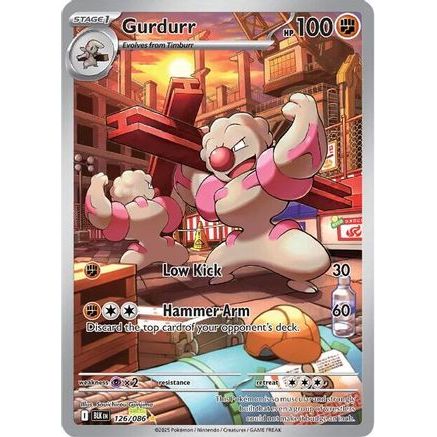 Gurdurr - 126/086 126 - SV Black Bolt Holofoil