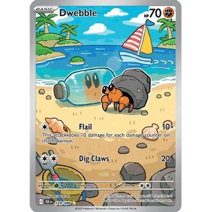 Dwebble - 129/086 129 - SV Black Bolt Holofoil