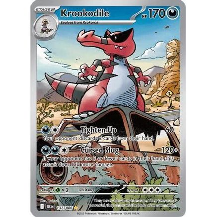 Krookodile - 137/086 137 - SV Black Bolt Holofoil