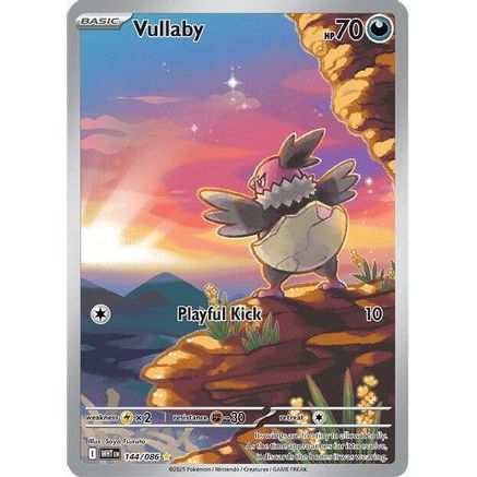 Vullaby - 144/086 144 - SV White Flare Holofoil