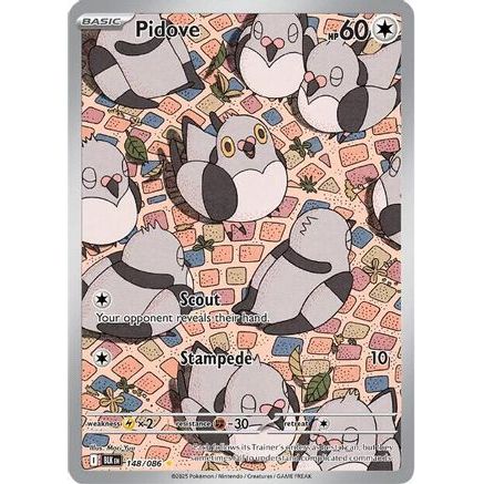 Pidove - 148/086 148 - SV Black Bolt Holofoil