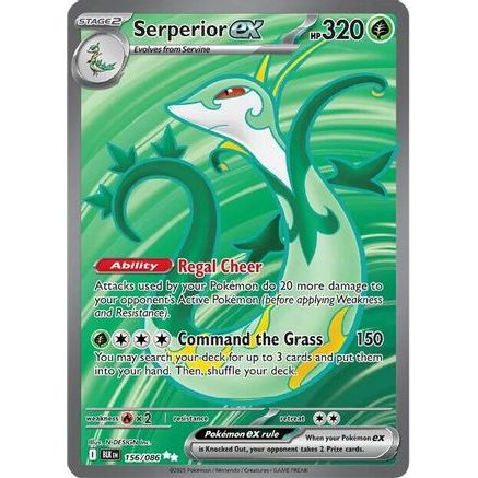 Serperior ex - 156/086 156 - SV Black Bolt Holofoil