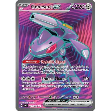 Genesect ex - 161/086 161 - SV Black Bolt Holofoil