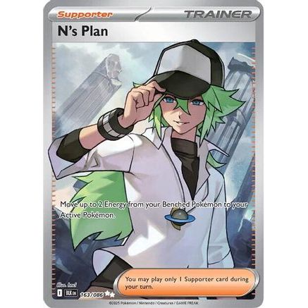 N's Plan - 163/086 163 - SV Black Bolt Holofoil