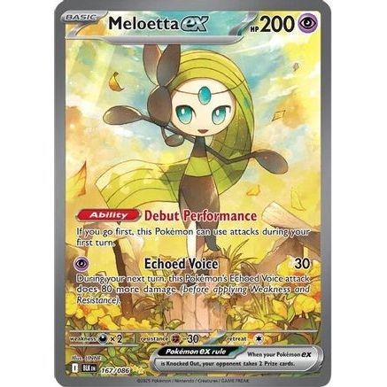 Meloetta ex - 167/086 167 - SV Black Bolt Holofoil