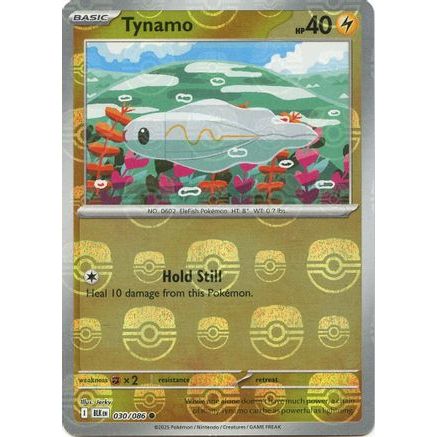Tynamo (Master Ball Pattern) 30 - SV Black Bolt Holofoil