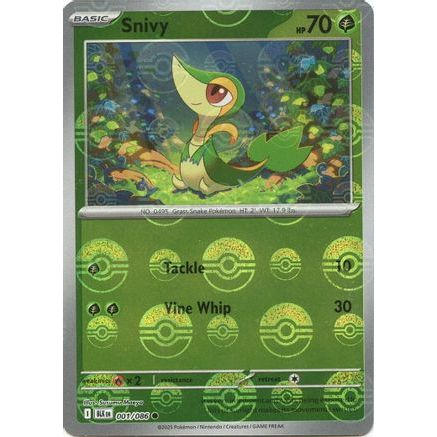 Snivy (Poke Ball Pattern) 1 - SV Black Bolt Holofoil