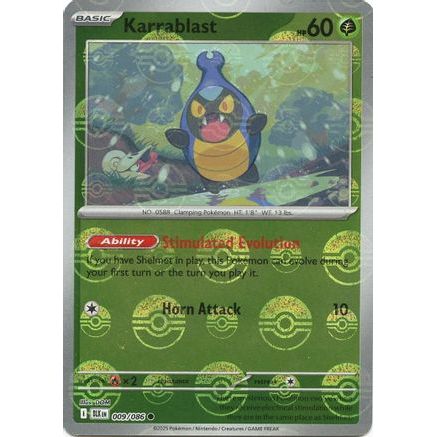 Karrablast (Poke Ball Pattern) 9 - SV Black Bolt Holofoil