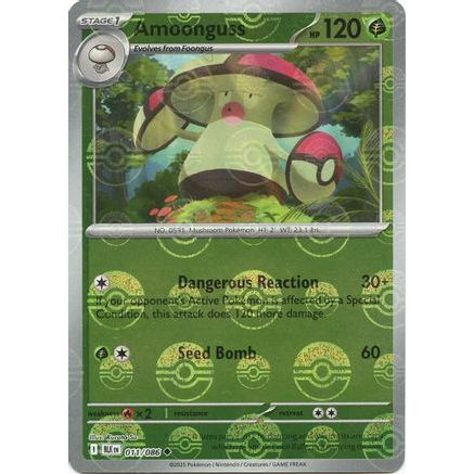 Amoonguss (Poke Ball Pattern) 11 - SV Black Bolt Holofoil