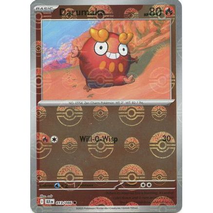 Darumaka (Poke Ball Pattern) 13 - SV Black Bolt Holofoil