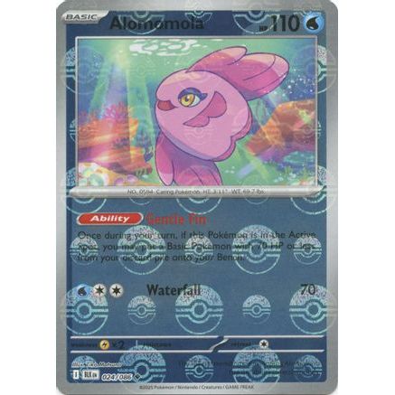 Alomomola (Poke Ball Pattern) 24 - SV Black Bolt Holofoil