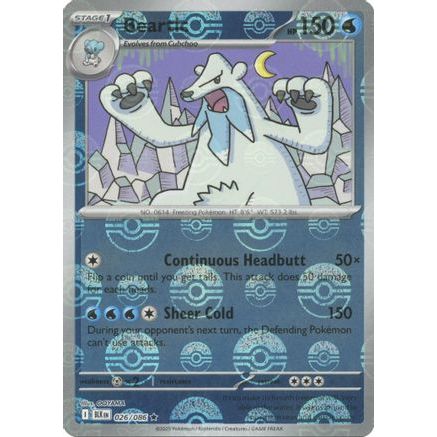 Beartic (Poke Ball Pattern) 26 - SV Black Bolt Holofoil