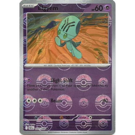 Elgyem (Poke Ball Pattern) 40 - SV Black Bolt Holofoil