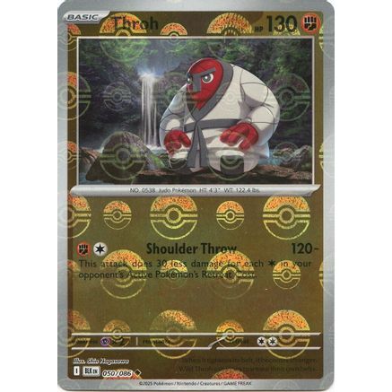 Throh (Poke Ball Pattern) 50 - SV Black Bolt Holofoil