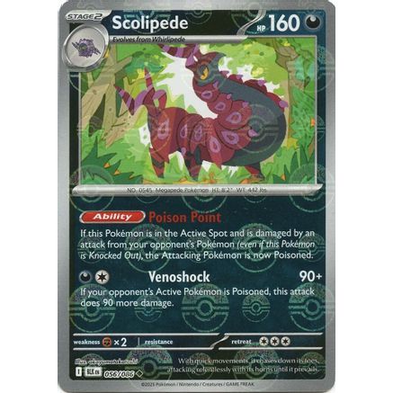 Scolipede (Poke Ball Pattern) 56 - SV Black Bolt Holofoil
