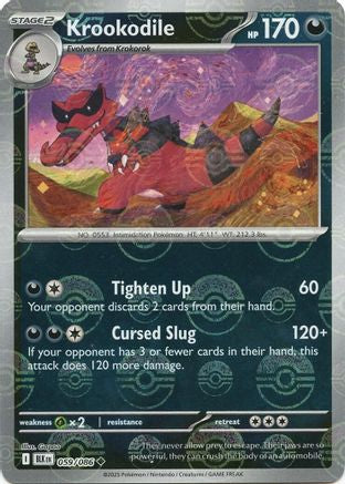 Krookodile (Poke Ball Pattern) 59 - SV Black Bolt Holofoil
