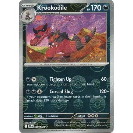 Krookodile (Poke Ball Pattern) 59 - SV Black Bolt Holofoil