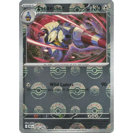 Escavalier (Poke Ball Pattern) 60 - SV Black Bolt Holofoil