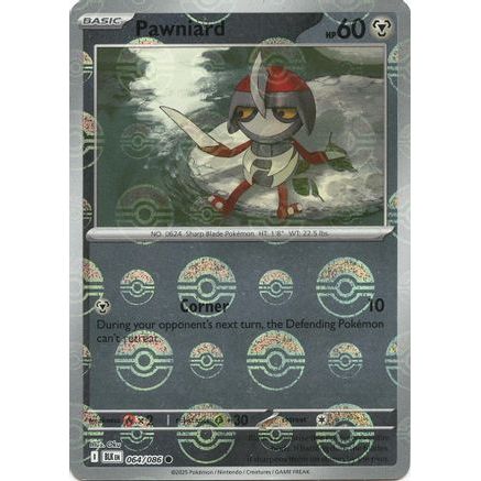 Pawniard (Poke Ball Pattern) 64 - SV Black Bolt Holofoil