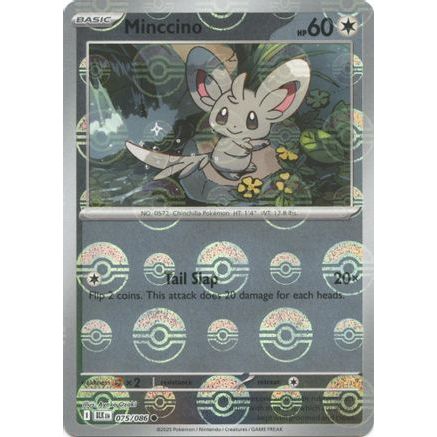Cinccino (Poke Ball Pattern) 76 - SV Black Bolt Holofoil